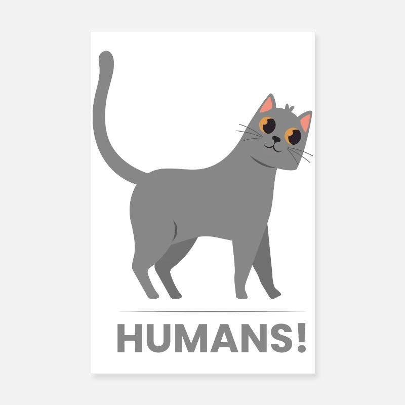 oh mon chat Poster 20 x 30 cm