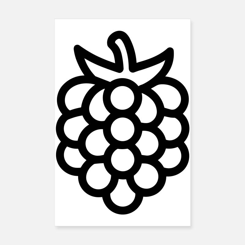 mulberry Poster 8" x 12" (20x30 cm)