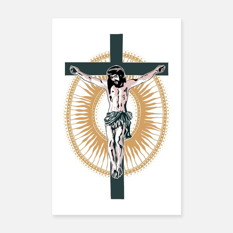 Christ Poster 20 x 30 cm
