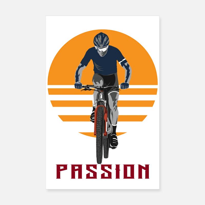 Vélo Poster 20 x 30 cm