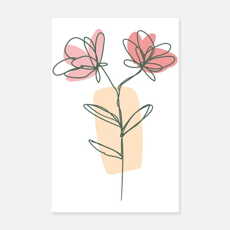 Fleur Poster 20 x 30 cm