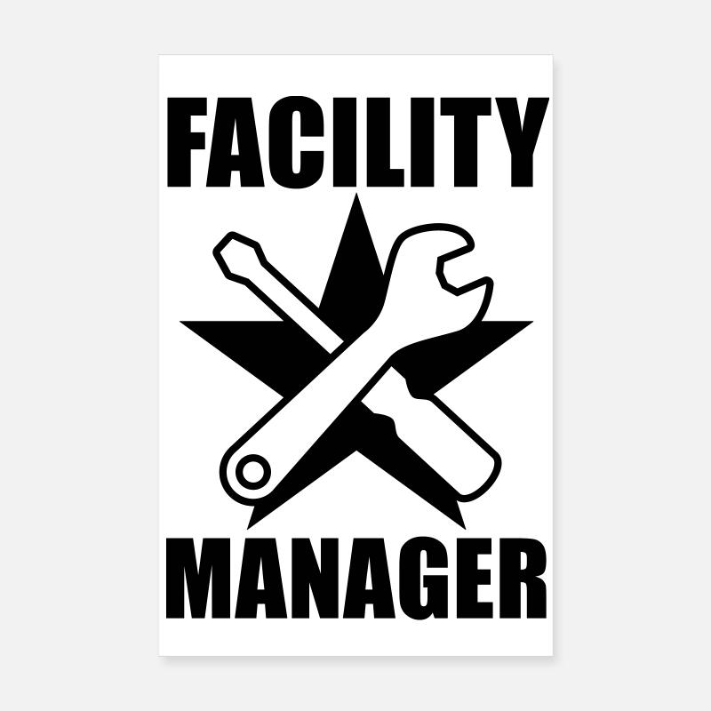 Facility Manager Poster 20 x 30 cm