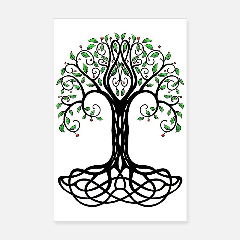 Baum des Lebens Poster 20x30 cm