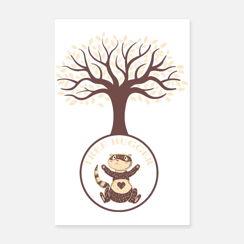 Furets des arbres Poster 20 x 30 cm