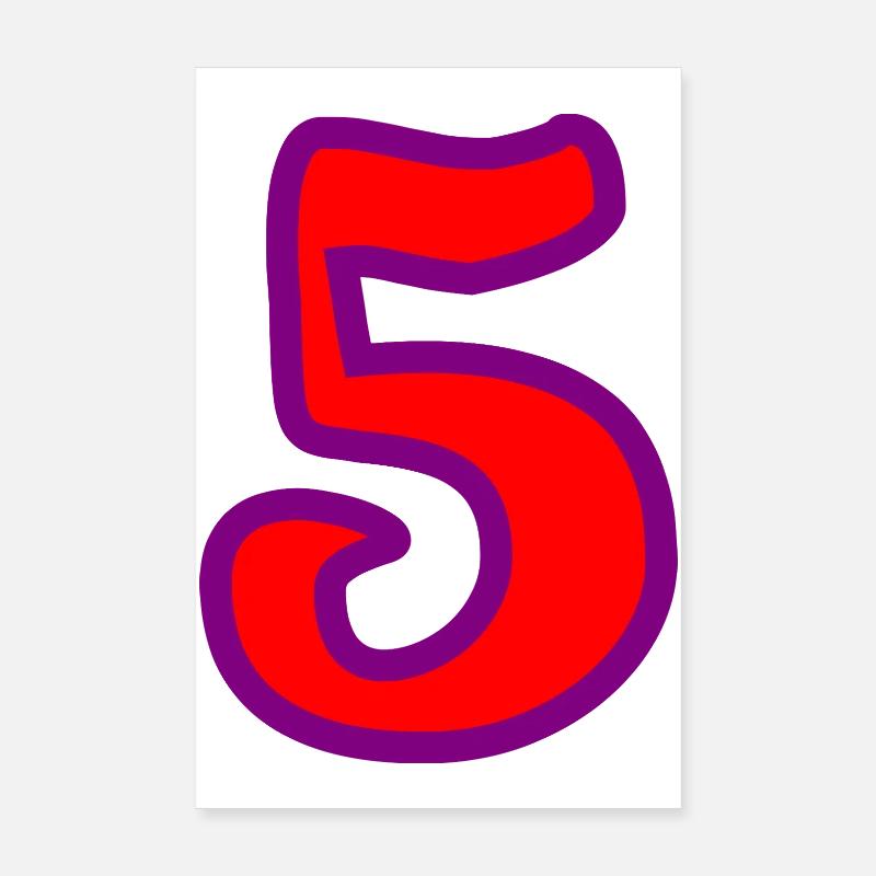 5. JUBILÄUM. 5 JAHRE. 5. JUBILÄUM Poster 20x30 cm