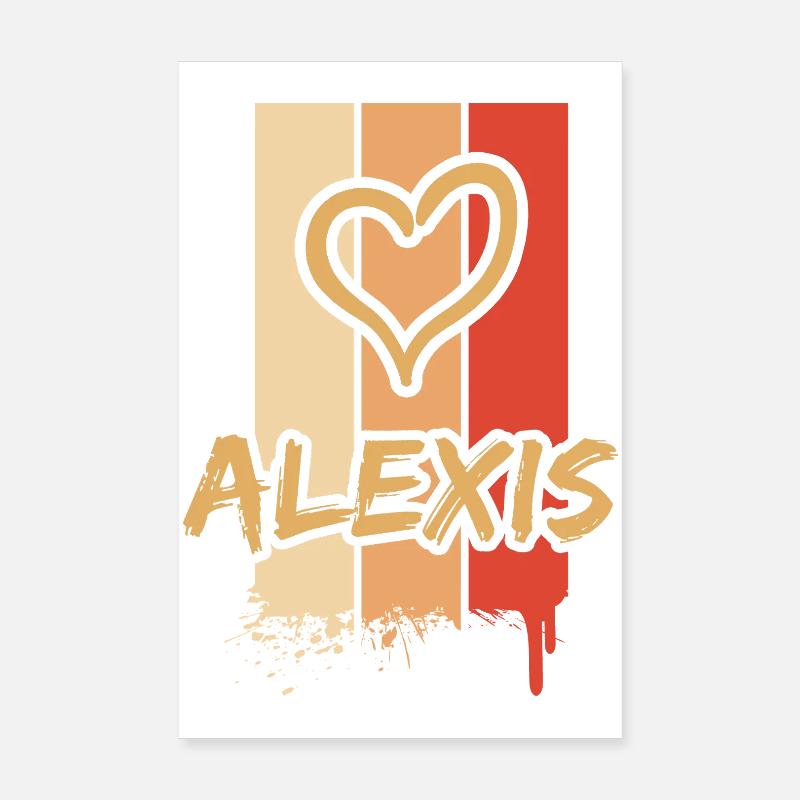 Alexis Poster 20 x 30 cm