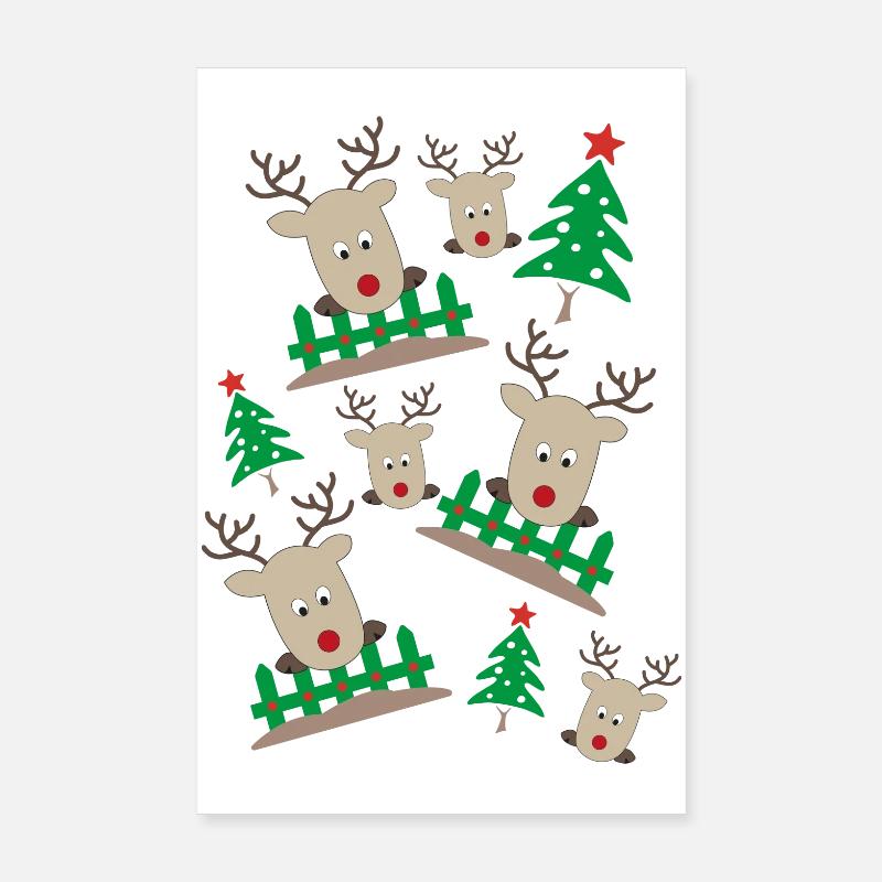 Weihnachten Poster 20x30 cm