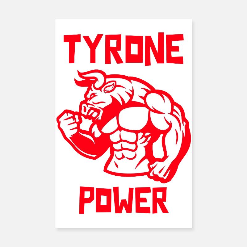 Tyrone Power Ireland Poster 8" x 12" (20x30 cm)