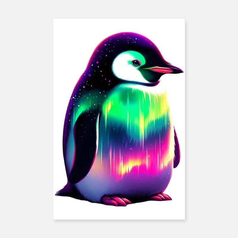 Pinguin Poster 20x30 cm