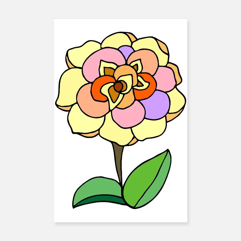 Fleur Poster 20 x 30 cm