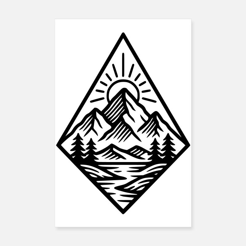 Nature Poster 8" x 12" (20x30 cm)