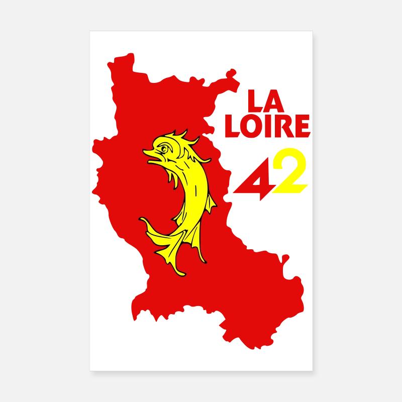 Die Loire 42 Poster 20x30 cm