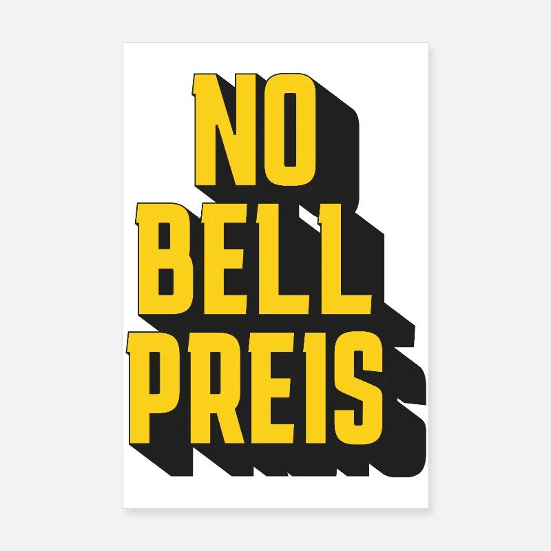 No Bell Preis Poster 20x30 cm