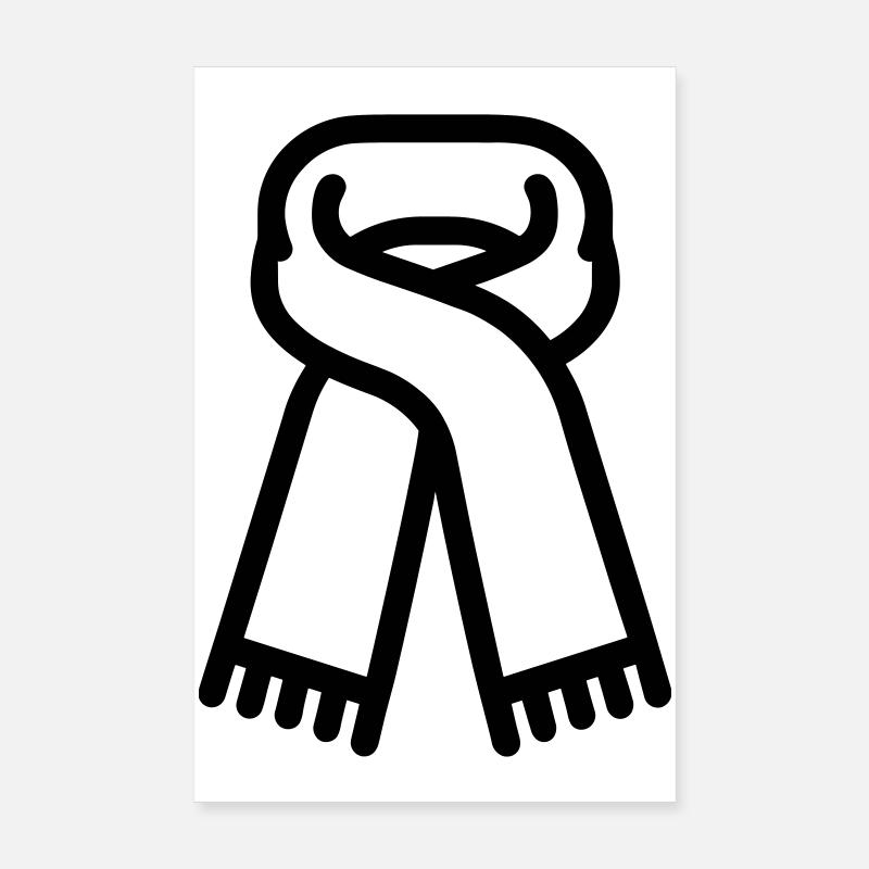 Schal Poster 20x30 cm