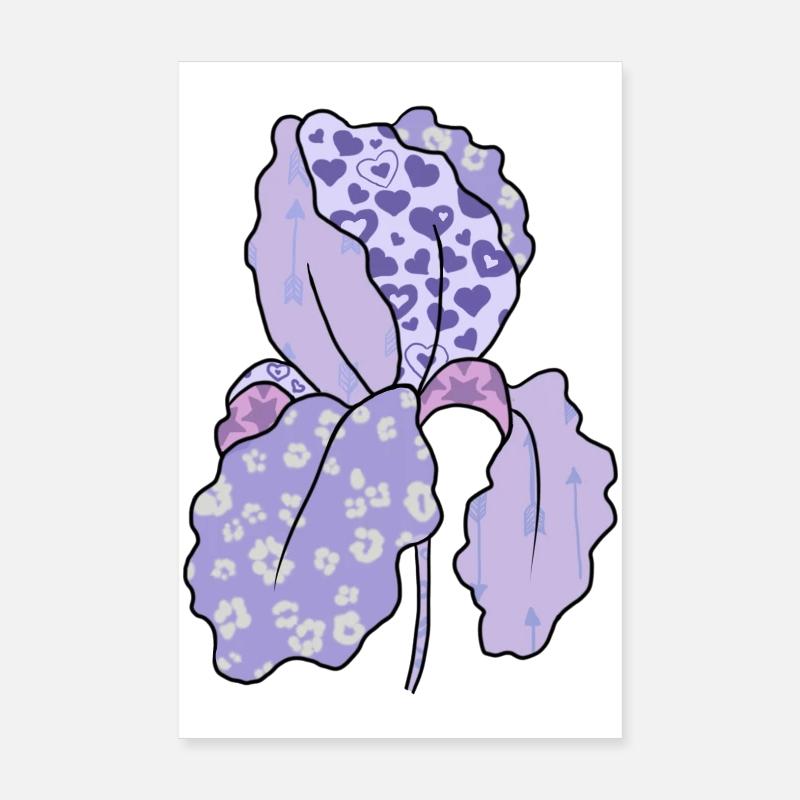 Bunte_Iris Poster 20 x 30 cm