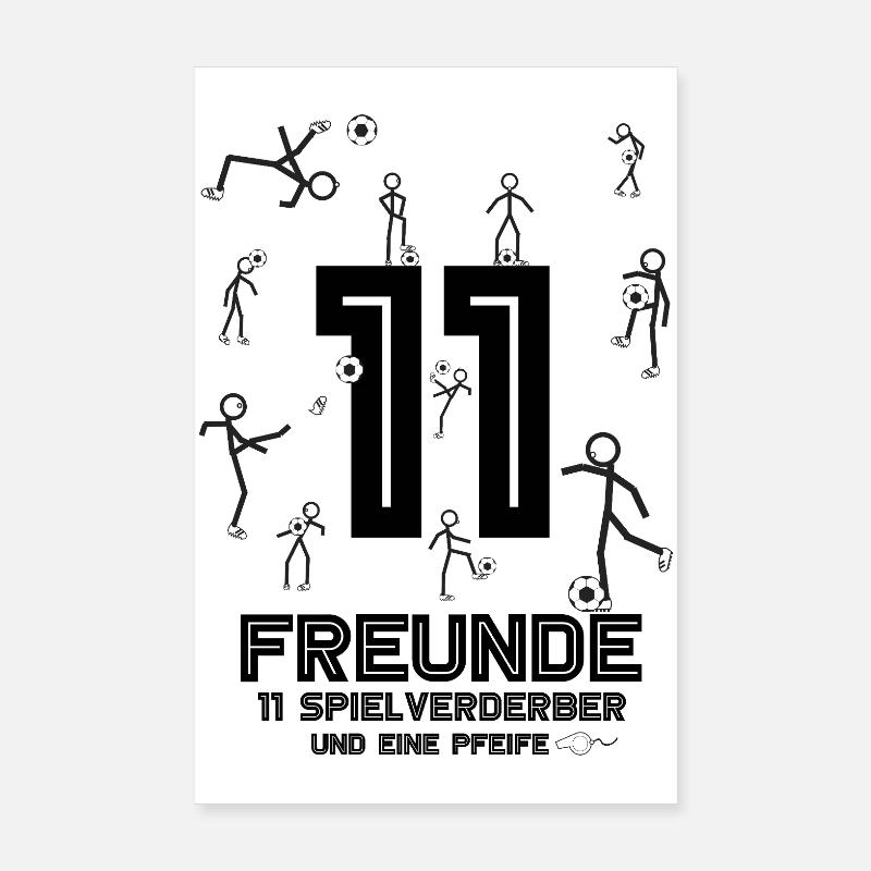 Soccer Poster 8" x 12" (20x30 cm)
