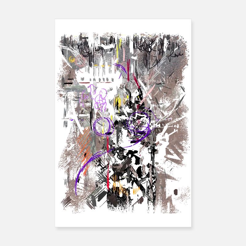 Abstrakt Textur Poster 20x30 cm