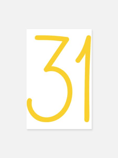 31 - Poster 8" x 12" (20x30 cm) - white - Front