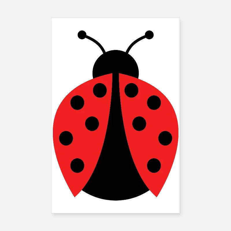 ladybug Poster 8" x 12" (20x30 cm)