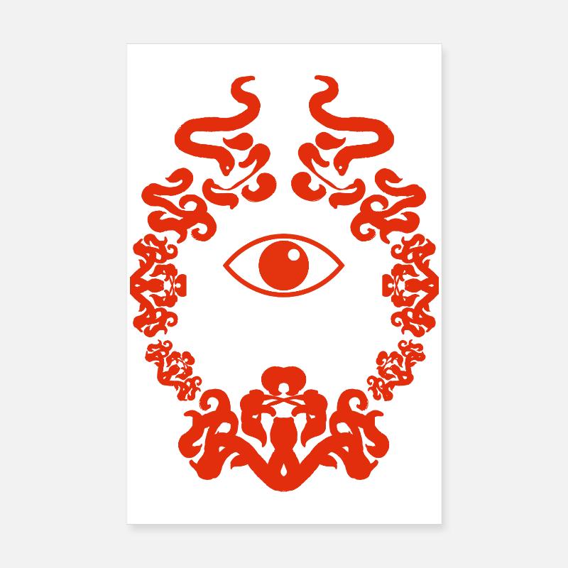 Der Beobachter Poster 20x30 cm
