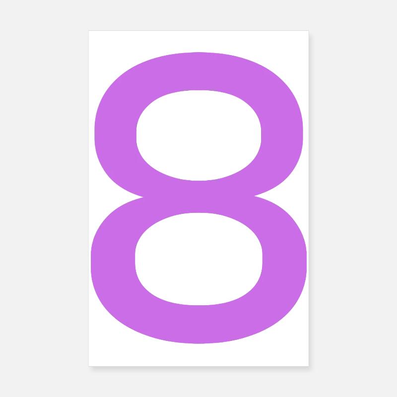 8 Poster 8" x 12" (20x30 cm)