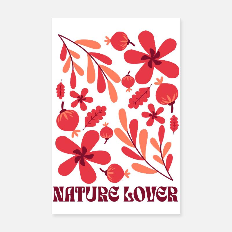 Nature Lover Poster 8" x 12" (20x30 cm)