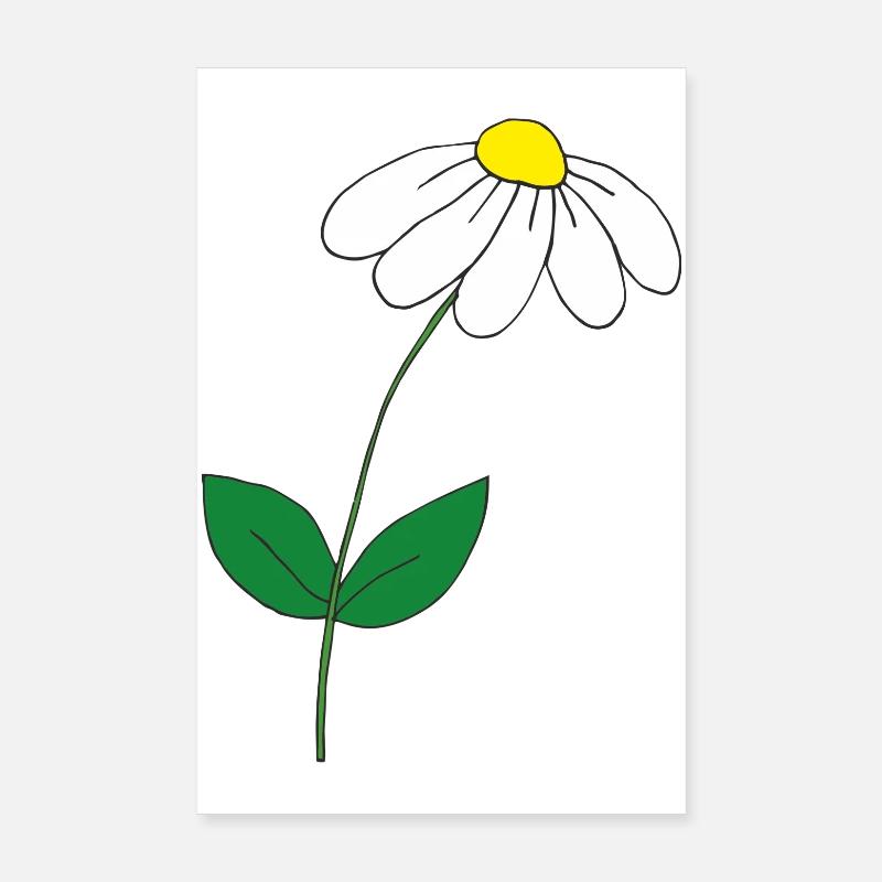 Marguerite douce Poster 20 x 30 cm