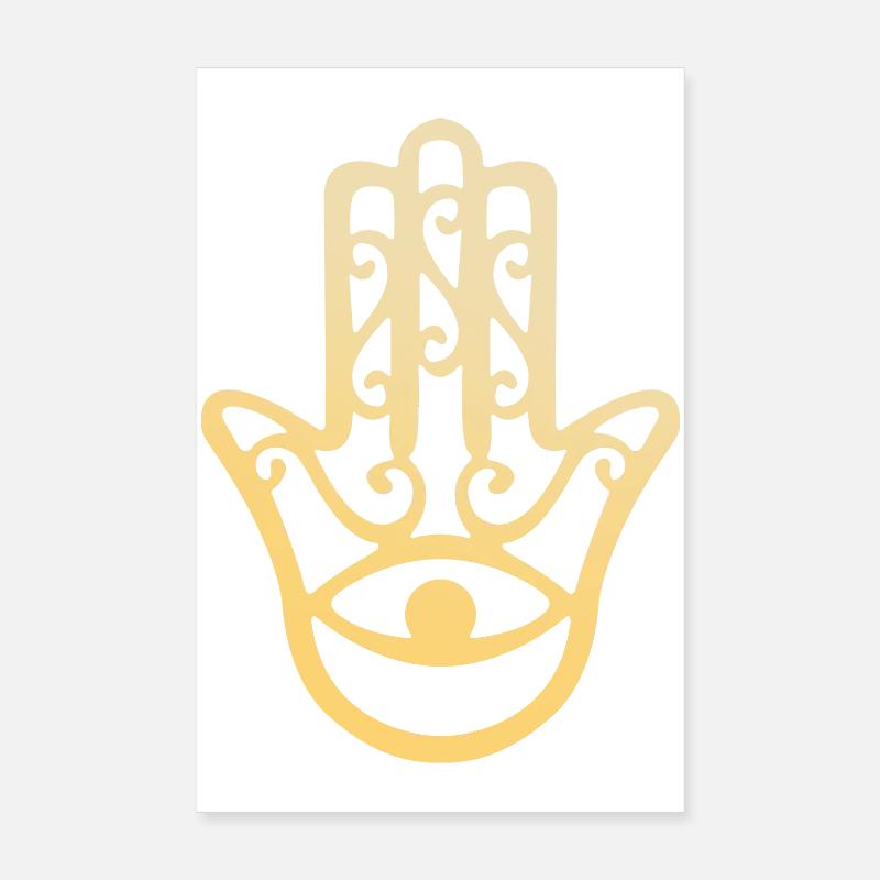 Main de fatma Poster 20 x 30 cm