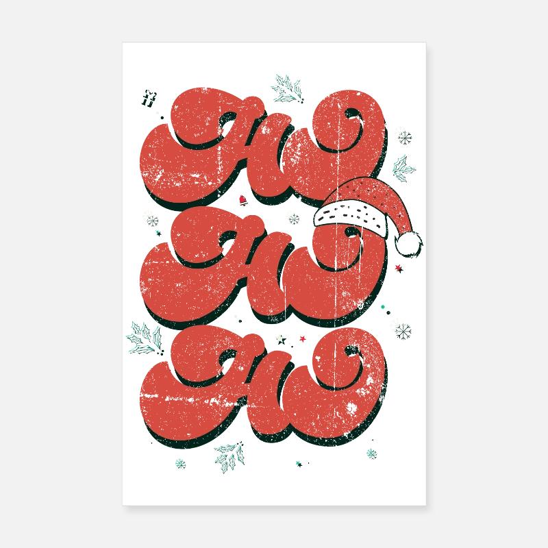 Scénario festif Ho Poster 20 x 30 cm
