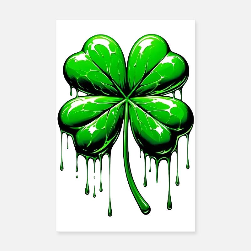 Four-leaf clover Poster 8" x 12" (20x30 cm)