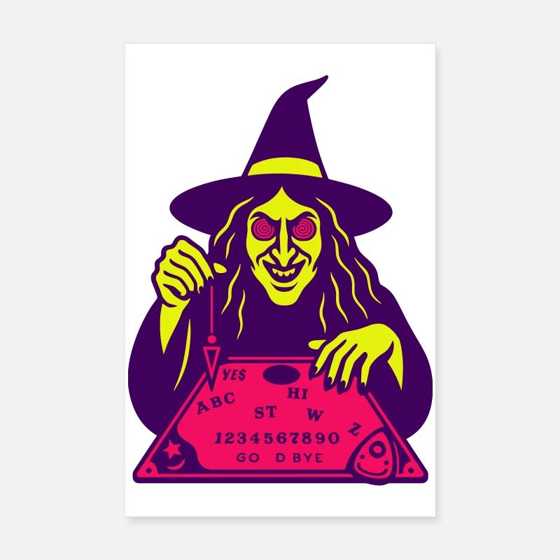 Hypno Witch Poster 8" x 12" (20x30 cm)