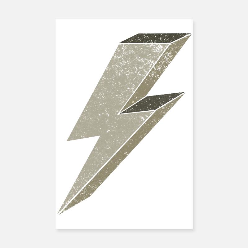 Des designs d'éclairage élégants pour l'énergie 3D Poster 20 x 30 cm