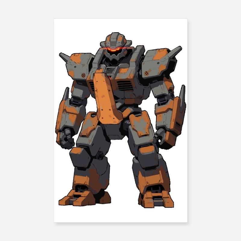 Robot X.I.T. Poster 20 x 30 cm