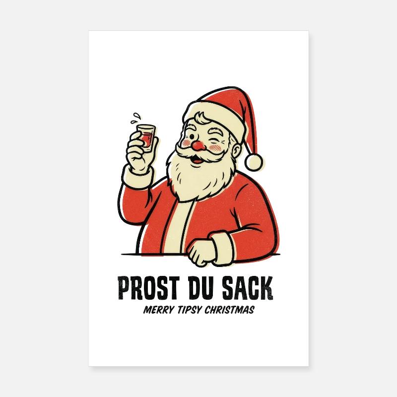 Prost du Sack Poster 20x30 cm