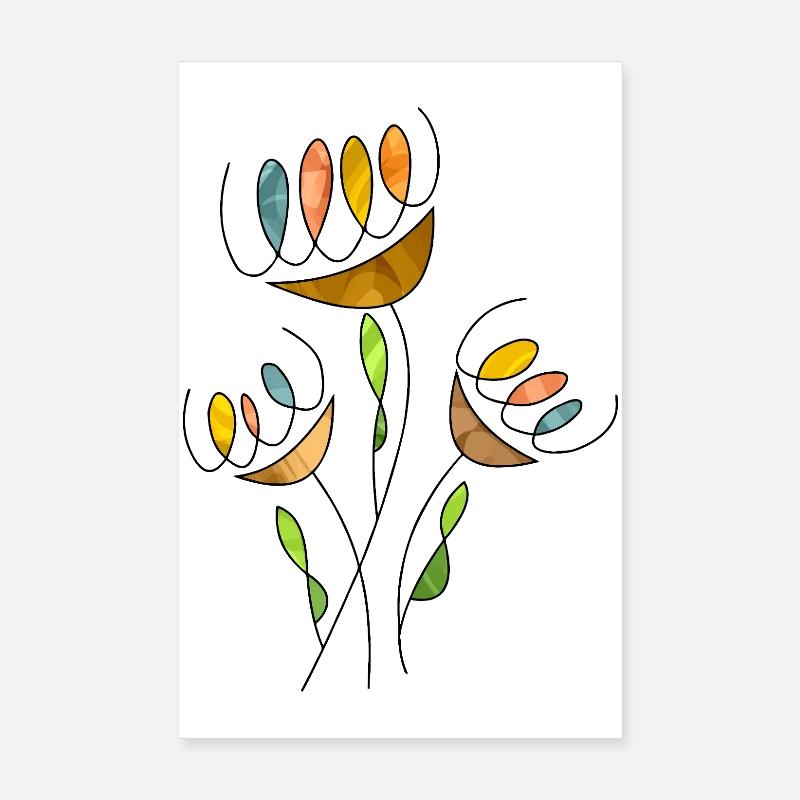 Fleur Poster 20 x 30 cm