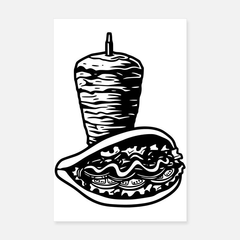 spitwithkebab Poster 8" x 12" (20x30 cm)