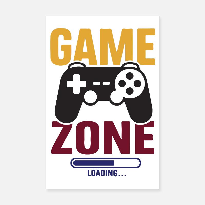 Game - Game Zone. Loading... Poster 8" x 12" (20x30 cm)