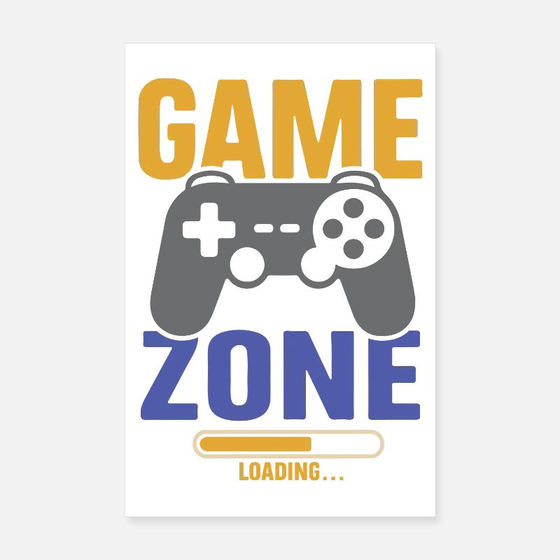 Game - Game Zone. Loading... Poster 8" x 12" (20x30 cm)