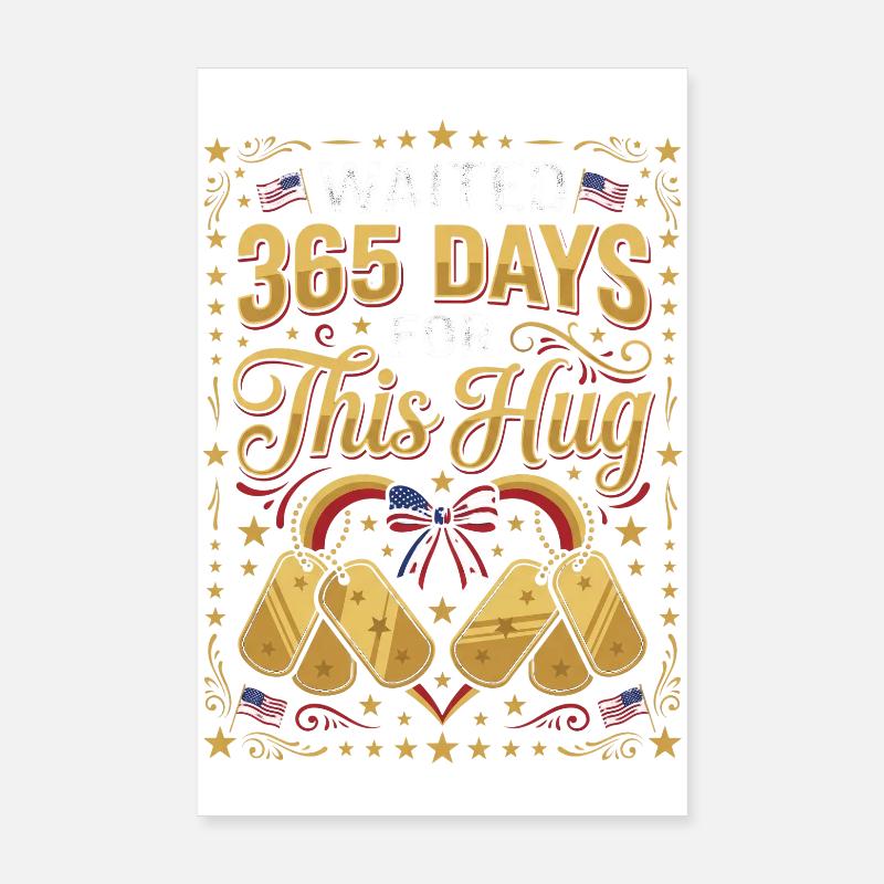 Army Mama Harder Than Boot Camp Adler Poster 20x30 cm