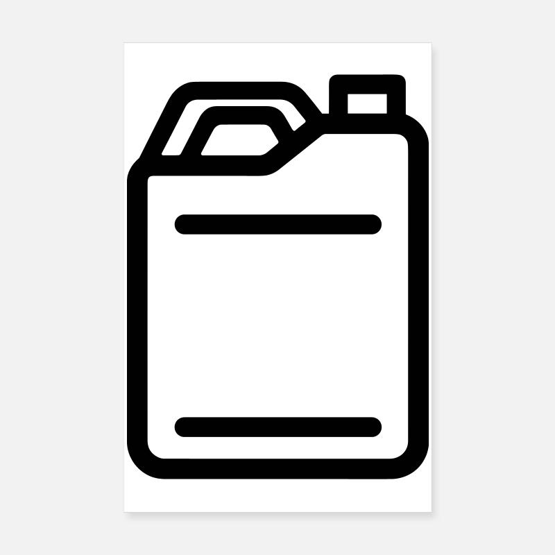 jerry can Poster 8" x 12" (20x30 cm)