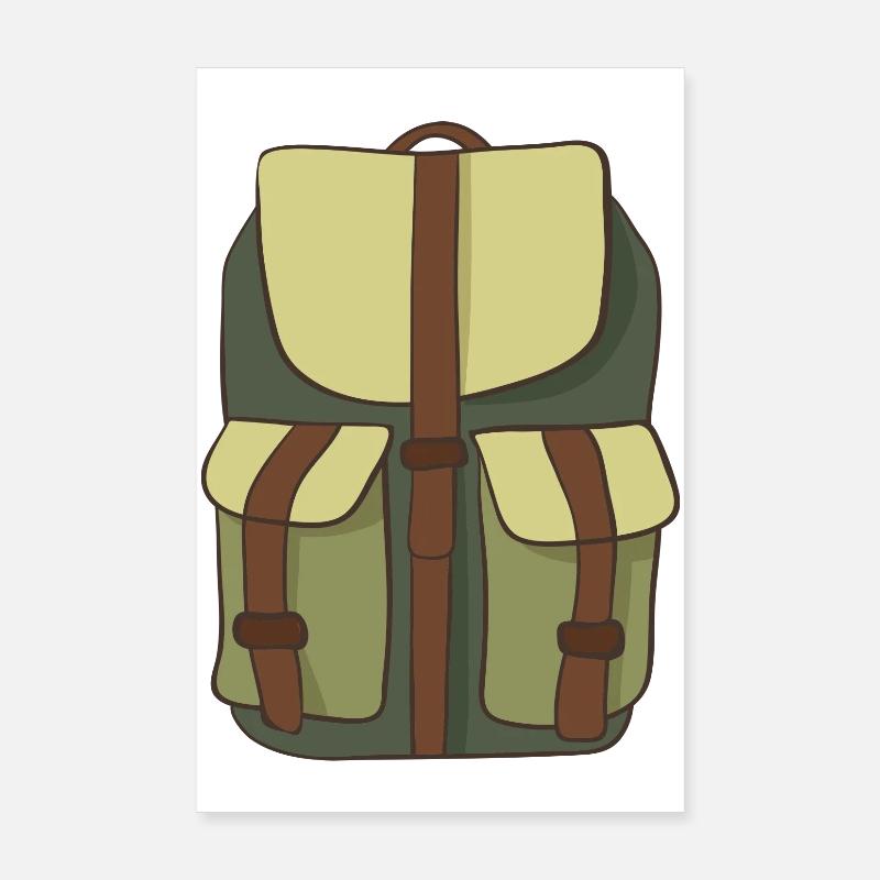 Rucksack Poster 20x30 cm