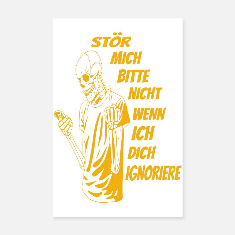 Bitte nicht Stören Poster 20x30 cm