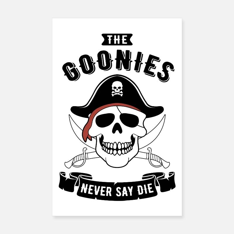 Le Crâne de Pirate des Goonies Poster 20 x 30 cm