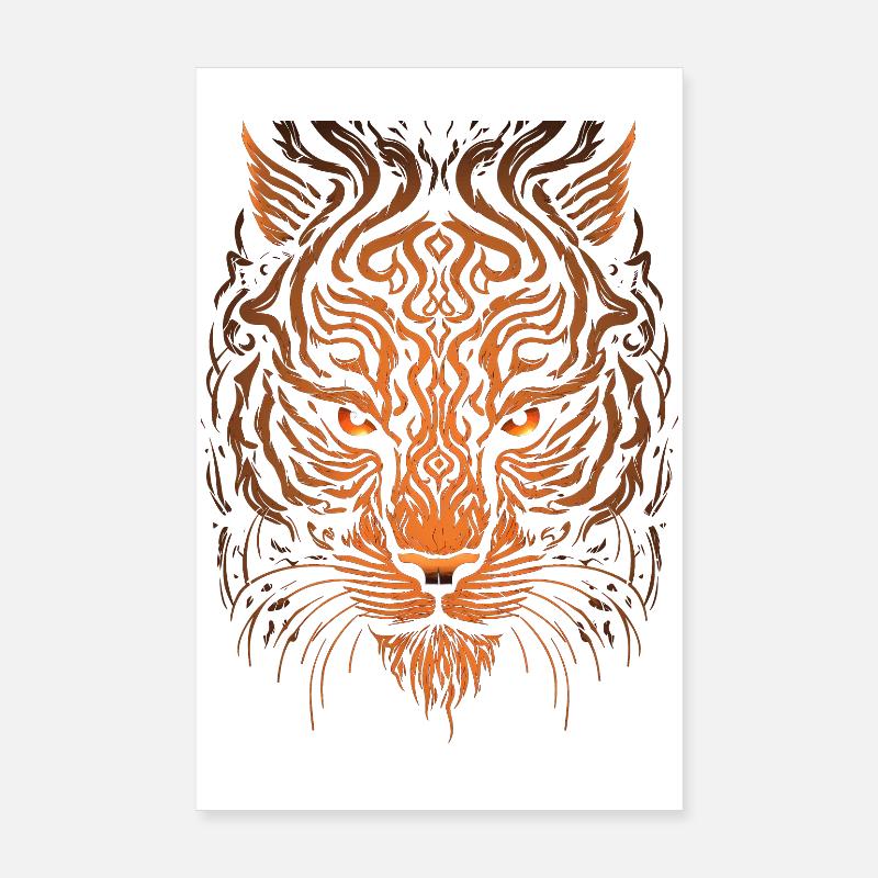 Tiger Poster 20x30 cm