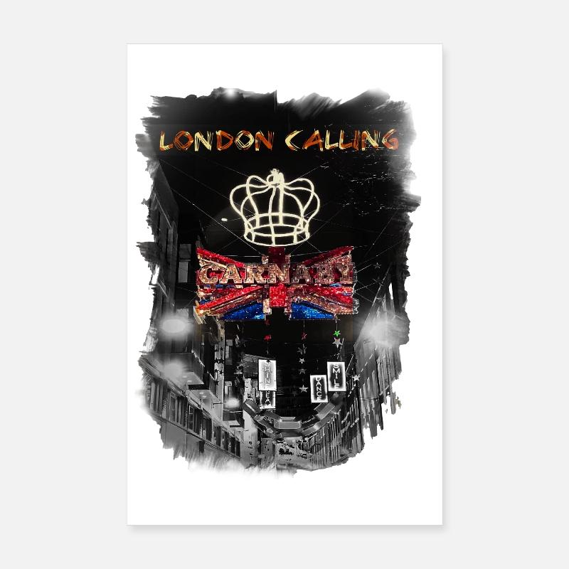 Appels à Londres Poster 20 x 30 cm