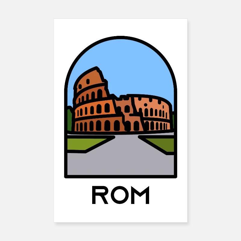 Rome - Colisée Poster 20 x 30 cm