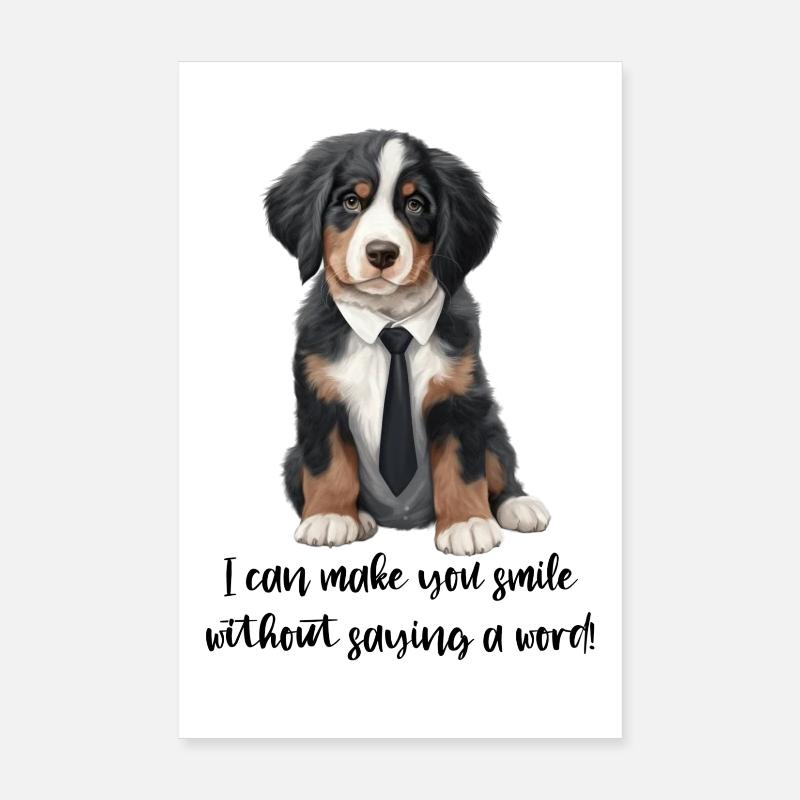 Berner Sennenhund Poster 20x30 cm