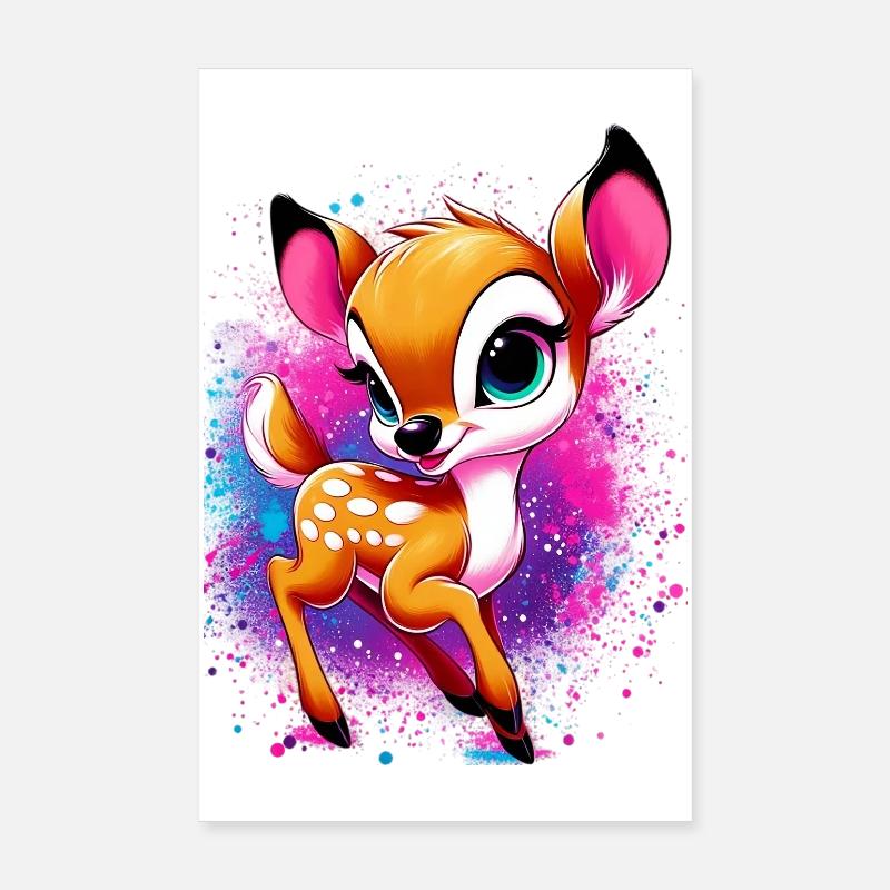 Faon Poster 20 x 30 cm