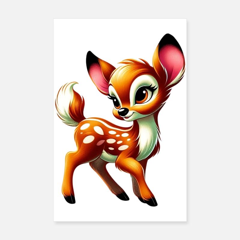 Faon Poster 20 x 30 cm