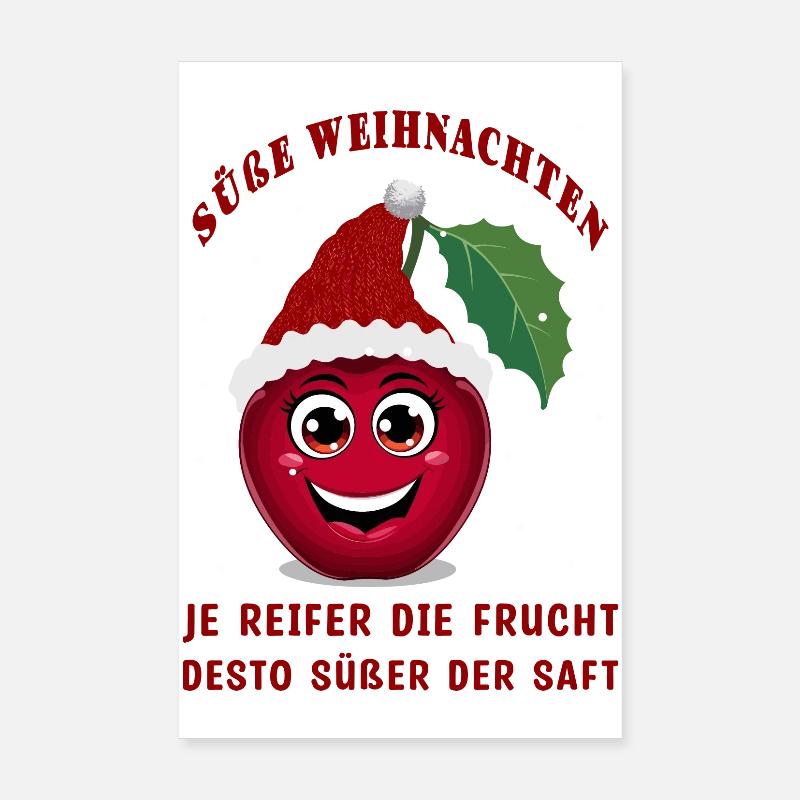 Süße Kirsche Poster 20x30 cm